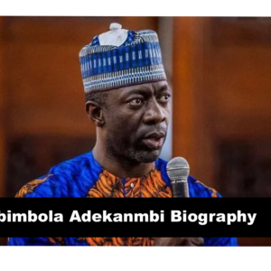 Abimbola Adekanmbi Biography